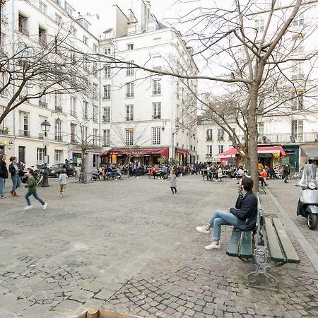 Le Marais Place Sainte Catherine With Ac Parijs Buitenkant foto